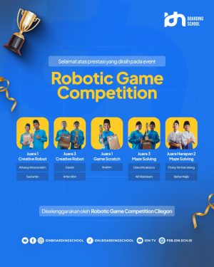 Boarding School Islami Terbaik : Santri IDN Juara Robotic
